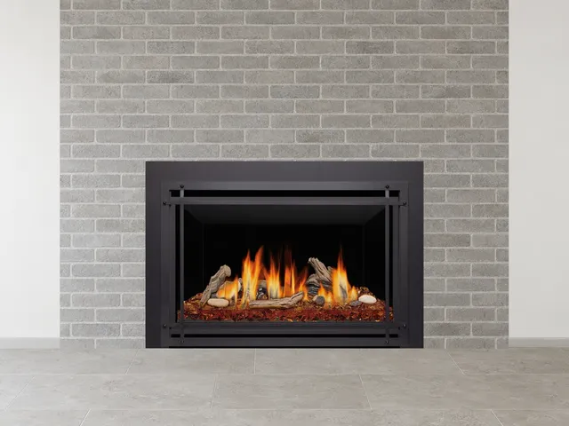 Kozy Heat Chaska 34 Glass gas insert