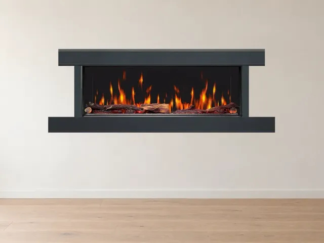 Kozy Heat Osseo E-Series Linear electric fireplace